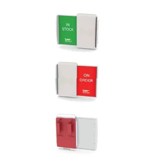 ALL MODUL ETIKETHOUDER SCHUIFSYSTEEM 90x55mm (BxH) REF 1410060/1410010