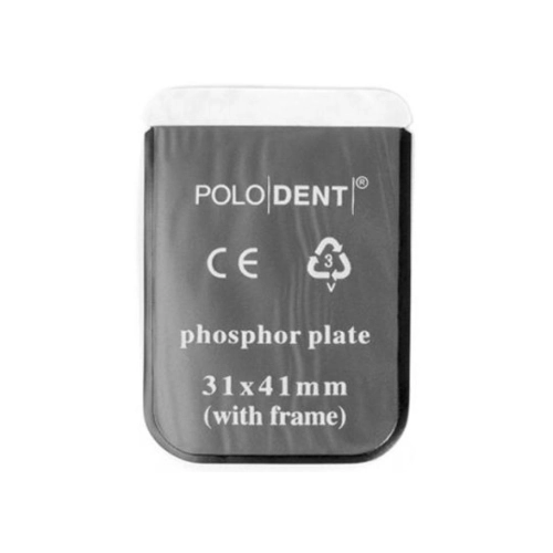 POLODENT FOSFORPLAAT HOESJES MET FRAME GROOTTE 2 (31x41mm/300st) 864105