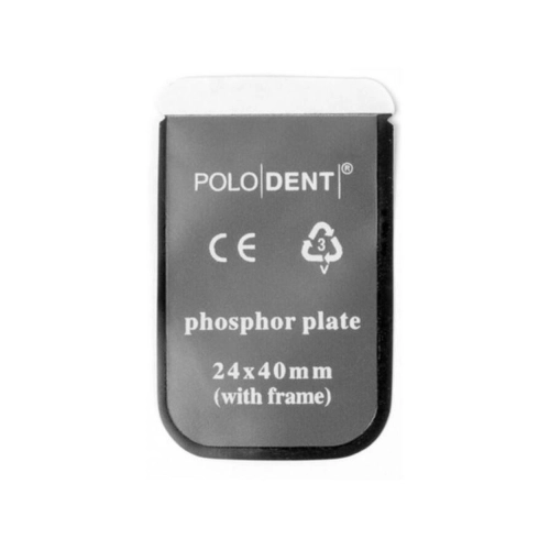 POLODENT FOSFORPLAAT HOESJES MET FRAME GROOTTE 1 (24x40mm/300st) 864110