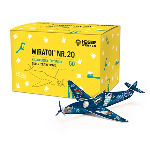 HAGER&WERKEN MIRATOI #20 GLIDER ZWEEFVLIEGTUIGJES (50st) REF 605704
