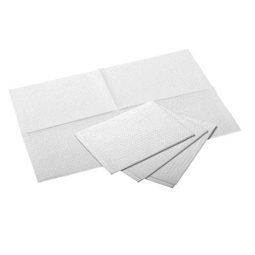 AKZENTA ONE-PURE PLANET HOOFDSTEUNZAKKEN WIT 25x33cm (500st)