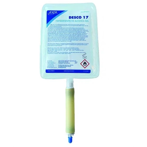 EURO PRODUCTS DESCO 17 HANDDESINFECTIE ALCOHOLGEL (800ml)