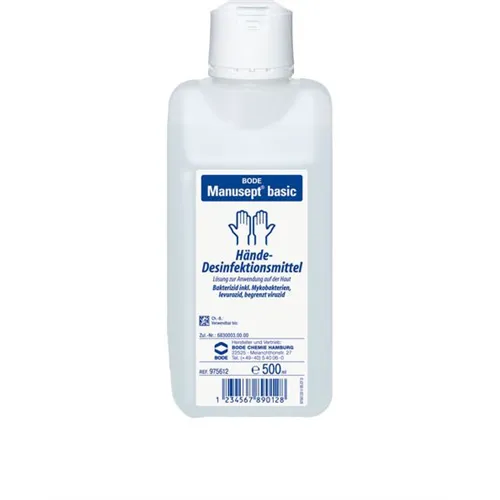 HARTMANN MANUSEPT BASIC HANDENDESINFECTIE (500ml)