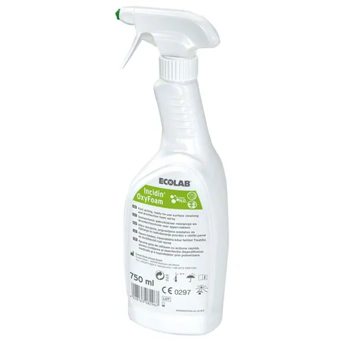 ECOLAB INCIDIN OXYFOAM OPPERVLAKKENDESINFECTIE (750ml)