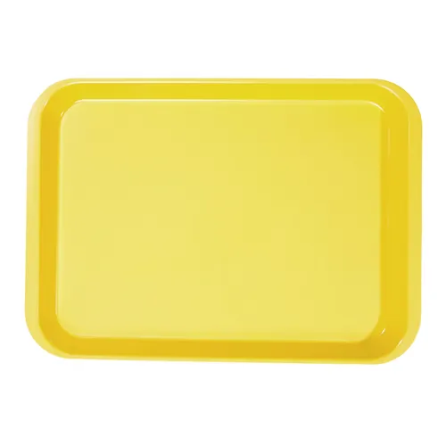 ZIRC B-LOK FLAT TRAY KLEUR O NEON GEEL