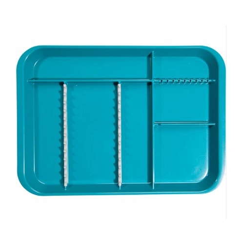 ZIRC B-LOK DIVIDED TRAY KLEUR J TURQUOISE