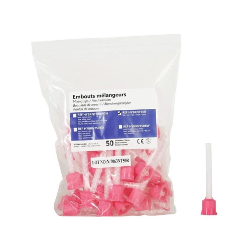 SILAGUM AUTOMIX BITE MIXING TIPS ROZE (50st)