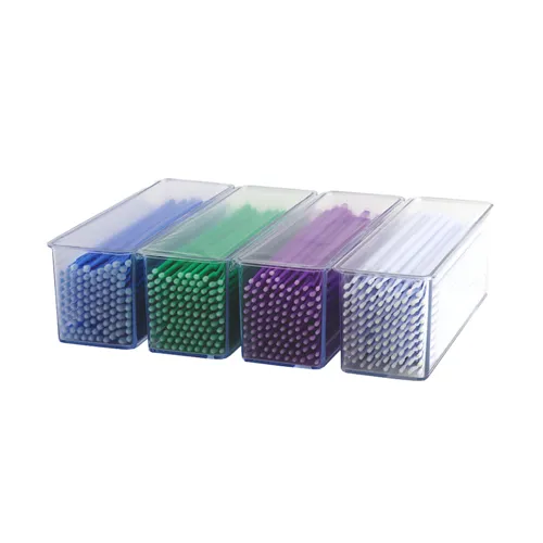 PREMIUM PLUS MICRO APPLICATORS REGULAR BLAUW VIERKANT (4x100st) REF 901D