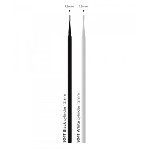 PREMIUM PLUS MICRO APPLICATORS CYLINDER ZWART/WIT (4x100st)