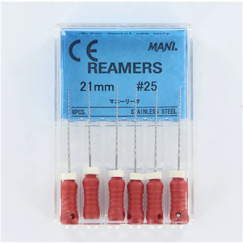 MANI REAMERS 21mm NR.25 ROOD (6st)