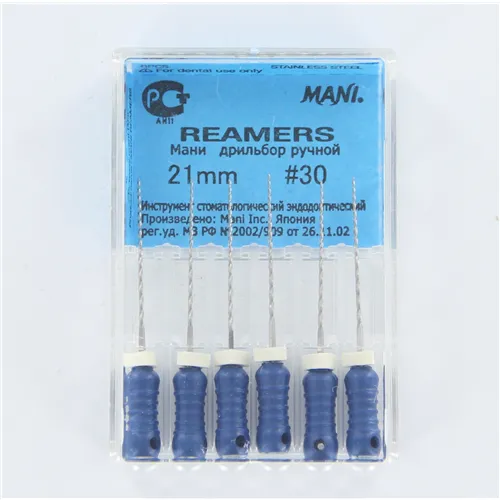 MANI REAMERS 21mm NR.30 BLAUW (6st)