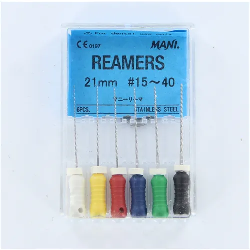 MANI REAMERS 21mm ASSORTED NR.15-40 (6st)