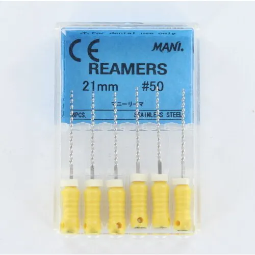 MANI REAMERS 21mm NR.50 GEEL (6st)