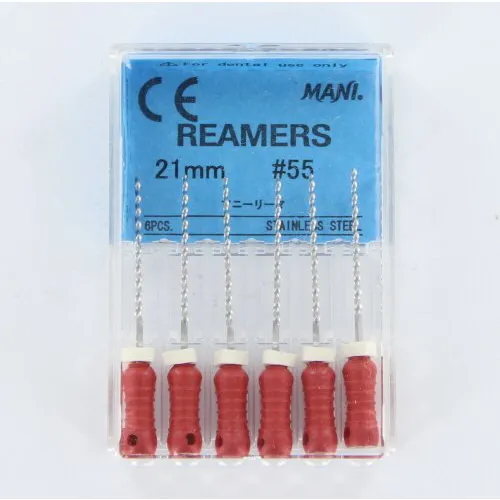 MANI REAMERS 21mm NR.55 ROOD (6st)