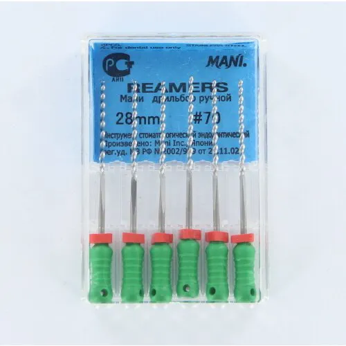 MANI REAMERS 28mm NR.70 GROEN (6st)