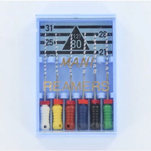 MANI REAMERS 28mm ASSORTED NR.45-80 (6st)