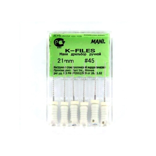MANI K-FILES 21mm NR.45 WIT (6st)