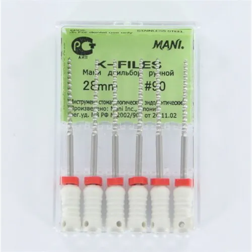 MANI K-FILES 28mm NR.90 WIT (6st)