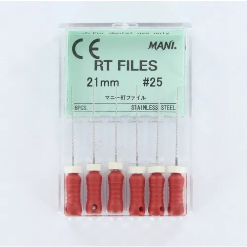 MANI RT-FILES 21mm NR.25 ROOD (6st)