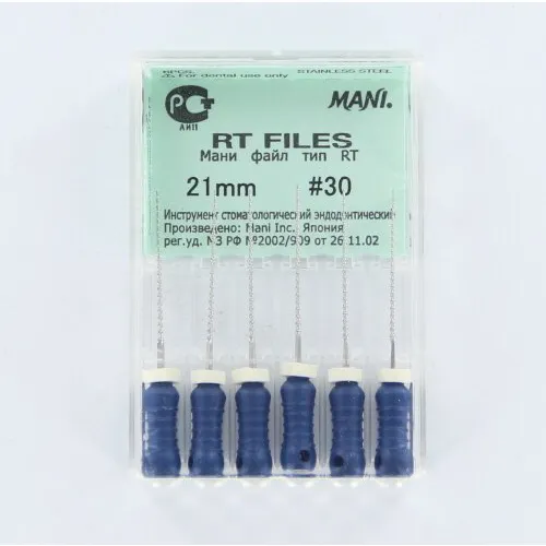 MANI RT-FILES 21mm NR.30 BLAUW (6st)