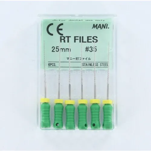 MANI RT-FILES 25mm NR.35 GROEN (6st)