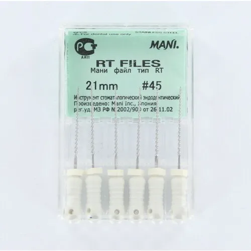 MANI RT-FILES 21mm NR.45 WIT (6st)