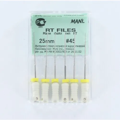 MANI RT-FILES 25mm NR.45 WIT (6st)