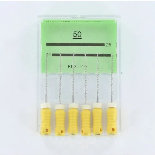 MANI RT-FILES 21mm NR.50 GEEL (6st)