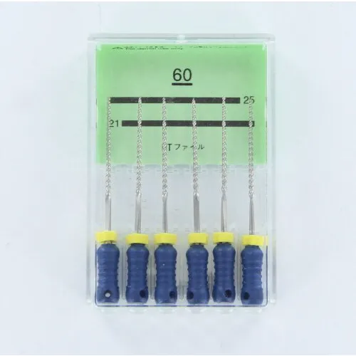 MANI RT-FILES 25mm NR.60 BLAUW (6st)