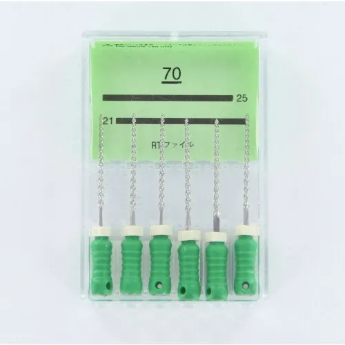 MANI RT-FILES 21mm NR.70 GROEN (6st)