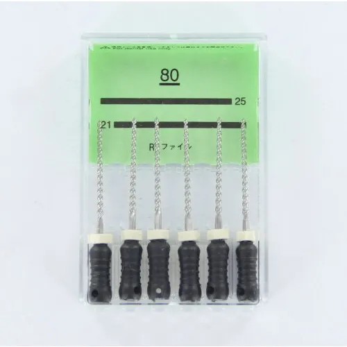 MANI RT-FILES 21mm NR.80 ZWART (6st)