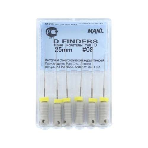 MANI D-FINDERS 25mm NR.08 GRIJS (6st)