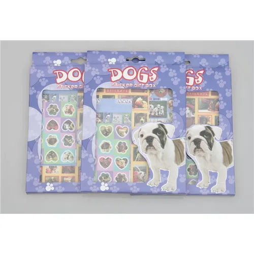 BEST PRESENT STICKERBOX HONDEN (5st)