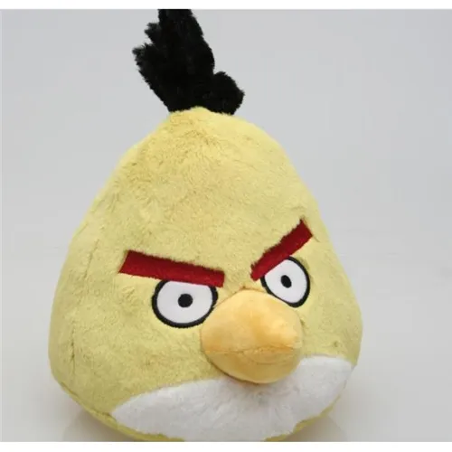 BEST PRESENT PLUCHE ANGRY BIRD GEEL