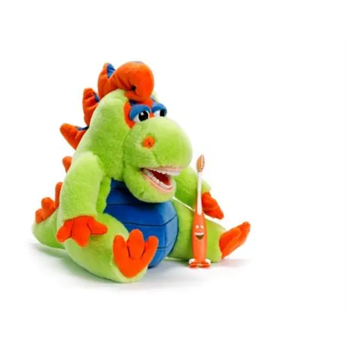 DENLO HANDPOP LIL FLOSSIE (20-25 cm) INCLUSIEF TANDENBORSTEL
