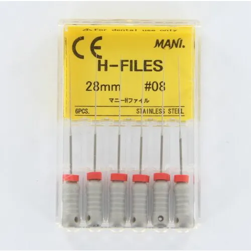 MANI HEDSTROEMFILES 28mm NR.08 GRIJS (6st)