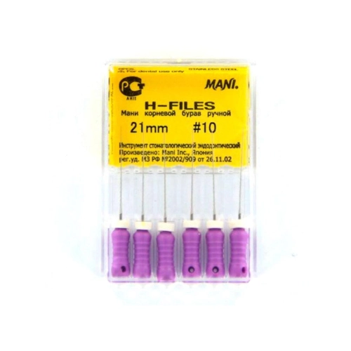 MANI HEDSTROEMFILES 21mm NR.10 PAARS (6st)