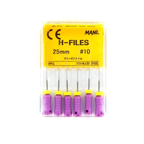 MANI HEDSTROEMFILES 25mm NR.10 PAARS (6st)