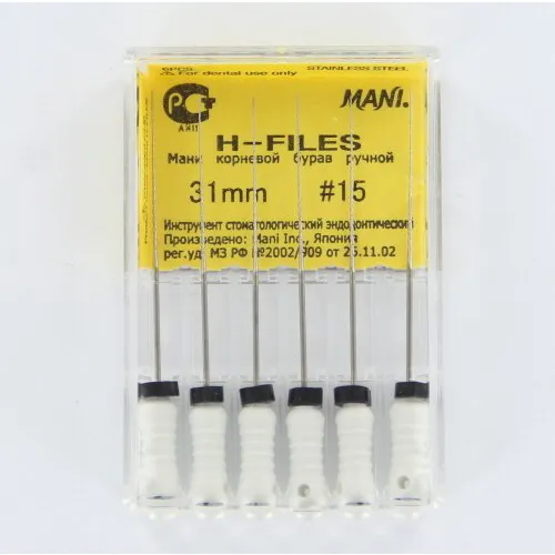MANI HEDSTROEMFILES 31mm NR.15 WIT (6st)