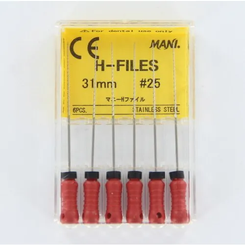 MANI HEDSTROEMFILES 31mm NR.25 ROOD (6st)