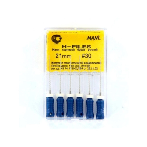 MANI HEDSTROEMFILES 21mm NR.30 BLAUW (6st)