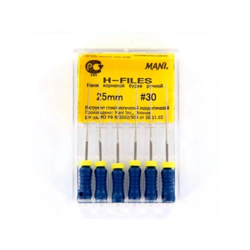 MANI HEDSTROEMFILES 25mm NR.30 BLAUW (6st)