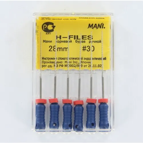 MANI HEDSTROEMFILES 28mm NR.30 BLAUW (6st)