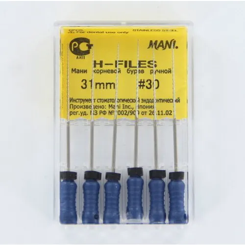 MANI HEDSTROEMFILES 31mm NR.30 BLAUW (6st)
