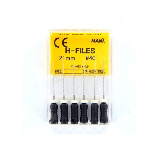 MANI HEDSTROEMFILES 21mm NR.40 ZWART (6st)