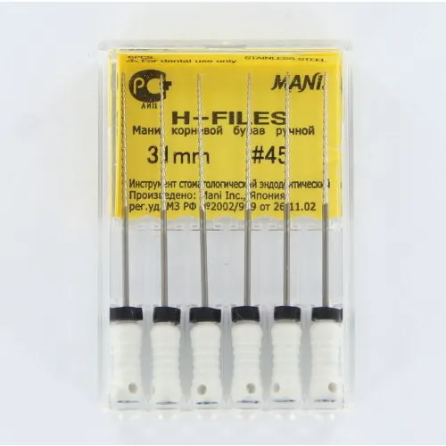 MANI HEDSTROEMFILES 31mm NR.45 WIT (6st)