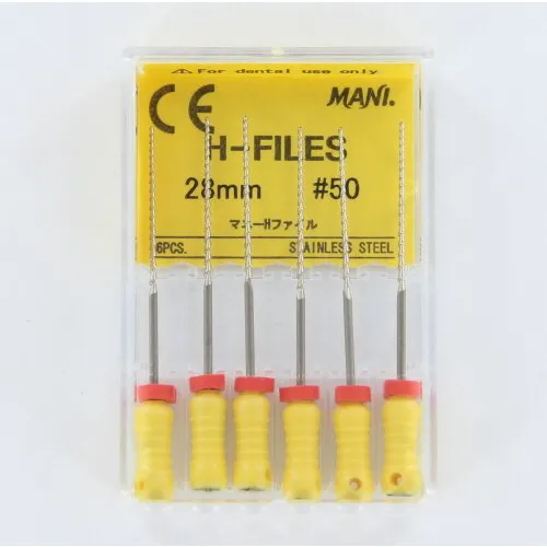 MANI HEDSTROEMFILES 28mm NR.50 GEEL (6st)