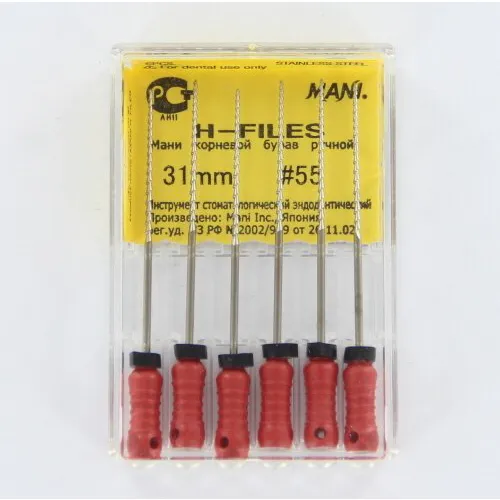 MANI HEDSTROEMFILES 31mm NR.55 ROOD (6st)
