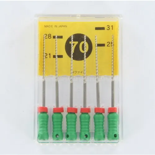 MANI HEDSTROEMFILES 28mm NR.70 GROEN (6st)