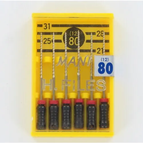 MANI HEDSTROEMFILES 28mm NR.80 ZWART (6st)